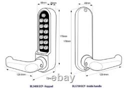 BORG Locks BL5001 ECP SS Medium/Heavy Duty Digital Lock with a fully clutched