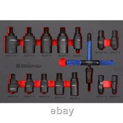 Bikeservice Flywheel Puller Tool Kit BS3913 Motorcycle Clutch Flywheel Remover