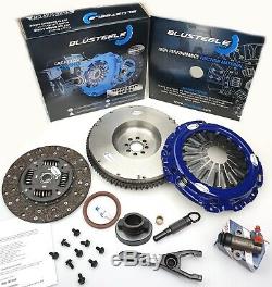 Blusteele HEAVY DUTY Clutch kit for NISSAN navara D40 & solid FLYWHEEL YD25DDTI