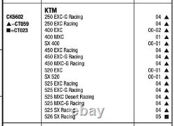 CK5602 Heavy Duty Clutch Plate Kit KTM 525 EXC Racing