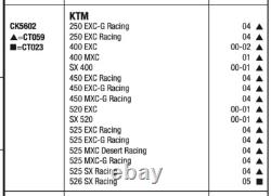 CK5602 Heavy Duty Clutch Plate Kit KTM 525 MXC-G Racing
