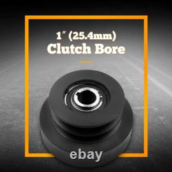 Centrifugal Clutch Pulley 25.4mm For 8-16HP Engine 2000-3600 RPM Heavy Duty