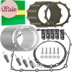 Clutch Kit Heavy Duty Springs & Cover Gasket Compatible with Honda Shadow Aero 1