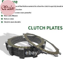 Clutch Kit Heavy Duty Springs & Cover Gasket Compatible with Honda Shadow Aero 1