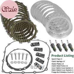 Clutch Kit Heavy Duty Springs & Cover Gasket Compatible with Honda Shadow Aero 1