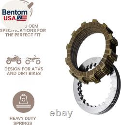 Clutch Kit with Heavy Duty Springs Compatible with Honda CRF250R 2004-2009