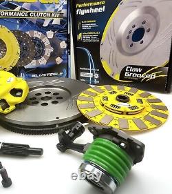 HEAVY DUTY STAGE 3 CUSHION BUTTON clutch kit & SMF for COMMODORE VE V8 L98 LS2