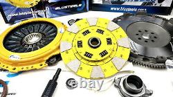 HEAVY DUTY clutch kit CUSHION BUTTON & CHROMOLY light flywheel for WRX Sti 6spee