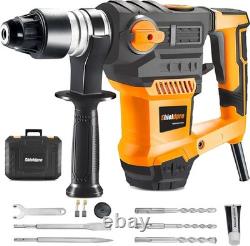 Heavy Duty 13 Amp Hammer Drill with Safety Clutch & Portability Best Choice