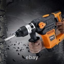 Heavy Duty 13 Amp Hammer Drill with Safety Clutch & Portability Best Choice