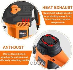 Heavy Duty 13 Amp Hammer Drill with Safety Clutch & Portability Best Choice