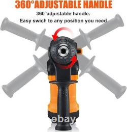 Heavy Duty 13 Amp Hammer Drill with Safety Clutch & Portability Best Choice