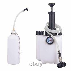 Heavy Duty 3L Car Brake Bleeder Clutch Bleeding System Fluid Bleeder Tool Kit UK