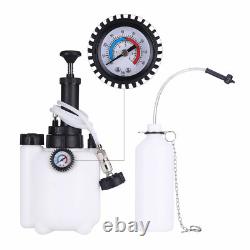 Heavy Duty 3L Car Brake Bleeder Clutch Bleeding System Fluid Bleeder Tool Kit UK