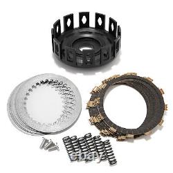 Heavy Duty Clutch Basket Plates Springs For Yamaha Raptor 700 700R YFM700R 06-23