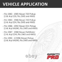 Heavy Duty OEM Clutch Kit & Flywheel for 1983-1996 Nissan 720 D21 Pickup 2.0L 2