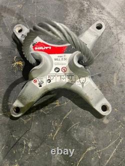 Hilti Lifting Anchor Point WLL 2.5T Heavy Duty Concrete Lifting Clutch Used