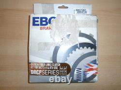 Honda Crf250r Ebc Drcf261 Carbon Fibre Heavy Duty Clutch Kit 2011-2021 Honda Crf250r Ebc Drcf261 Carbon Fibre Heavy Duty Clutch Kit 2011-2021