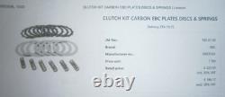 Honda Crf250r Ebc Drcf261 Carbon Fibre Heavy Duty Clutch Kit 2011-2021