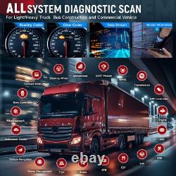 LAUNCH CRP129 HD 24V Heavy Duty Truck Diagnostic Tool ALL System Scanner DAF MAN