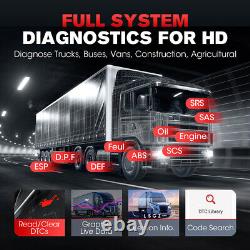 LAUNCH CRP129 HD Heavy Duty Truck Scanner DPF Regen Injector Cutoff Full System