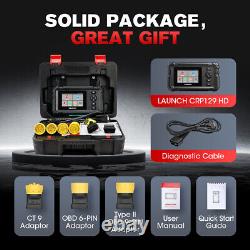 LAUNCH CRP129 HD Heavy Duty Truck Scanner DPF Regen Injector Cutoff Full System