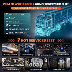 LAUNCH CRP129 HD Heavy Duty Truck Scanner Full Systems OBD2 Car Diagnostic Tool