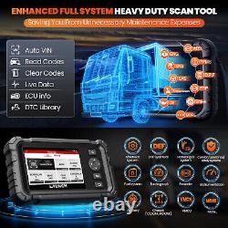 LAUNCH CRP129 HD Heavy Duty Truck Scanner Full Systems OBD2 Car Diagnostic Tool