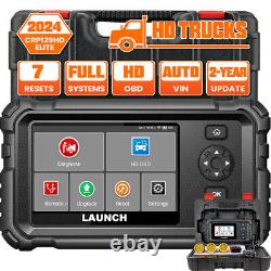LAUNCH CRP129 HD Heavy Duty Truck Tractor Diesel All System Diagnostic Scan Tool