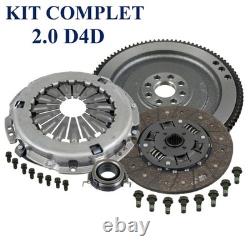 NEWPARTS Heavy Duty Clutch Kit With Flywheel For Toyota RAV4 2.0 D-4D 1345027020