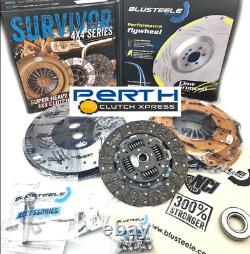 SURVIVOR HEAVY DUTY clutch kit & BILLLET STEEL FLYWHEEL for PATROL GU TD42T Y61