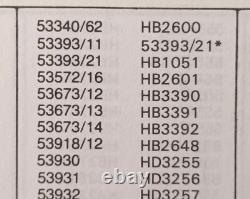 Transit 2.4 York Diesel (72-86) Borg & Beck Heavy Duty Clutch Plate NOS (10.5in)