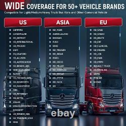 2025 LANCEMENT CRP129 HD Outil de Diagnostic pour Camions Lourds Système Complet Scanner OBD2