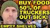 Acheter De La Nourriture 50 De Camionneurs Sont Hors Maladie Perturbation Massive Venant En Amérique 30 De Soins De Santé Malades