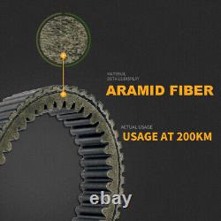 Courroie de transmission renforcée 422280652 pour Can-Am Maverick X3 Max & R RR Turbo