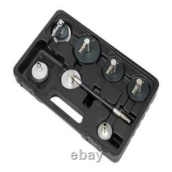 Ensemble d'adaptateurs lourds pour pression de purge de frein et d'embrayage de 7 pièces Sealey