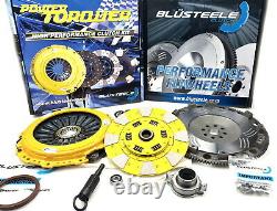 Kit D'embrayage Havy Duty Cushion Button & Chromoly Volant Léger Pour Wrx Sti 6spee
