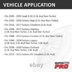 Kit d'embrayage OEM Heavy Duty ClutchMaxPRO compatible avec Subaru Baja Crosstrek
