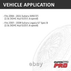 Kit d'embrayage OEM Heavy Duty ClutchMaxPRO compatible avec Subaru WRX S 2004-2021