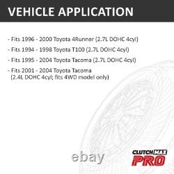 Kit d'embrayage OEM Heavy Duty ClutchMaxPRO compatible avec Toyota 4Runner 1996-2000