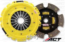 Kit d'embrayage à ressorts ACT Heavy Duty (Monoloc) Evo IV IX 6 PUCK