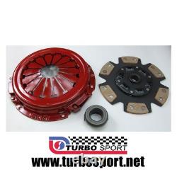 Kit d'embrayage renforcé ceramétallique hautes performances pour route rapide de Ford Cosworth YB
