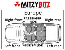 Kit d'embrayage renforcé en 3 pièces pour Mitsubishi Pajero Shogun Sport Kr3w 2.5d