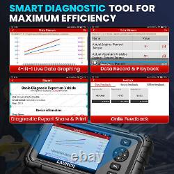 LANCER CRP129 HD Elite Scanner de Camion Lourds Système Complet Outil de Diagnostic Diesel UK