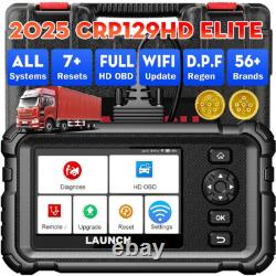 LANCER CRP129 HD Outil de Diagnostic de Camion Lourd 24V Scanner de Tous les Systèmes DAF MAN