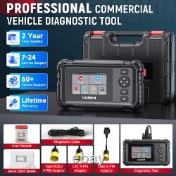 LANCER CRP129 HD Outil de Diagnostic de Camion Lourd 24V Scanner de Tous les Systèmes DAF MAN