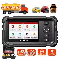 Lancement CRP129 HD Elite 24V Outils de diagnostic pour camions lourds tous systèmes OBD2