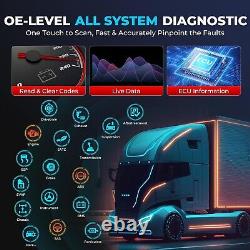 Lancement CRP129 HD Elite 24V Outils de diagnostic pour camions lourds tous systèmes OBD2