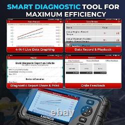 Lancement CRP129 HD Elite 24V Outils de diagnostic pour camions lourds tous systèmes OBD2