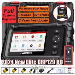 Lancement du scanner de camion lourd LAUNCH CRP129 HD avec système complet de diagnostic de voiture OBD2.